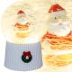 7. Schneekugel 147 mm LED Weihnachtsmann