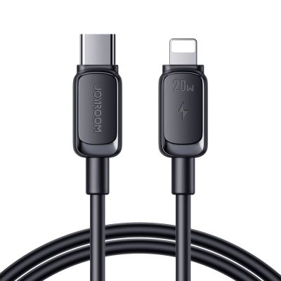 2. Joyroom Multi-Color Series A14 USB-C/ Lightning 20W Kabel 1,2 m – Schwarz