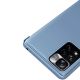 7. Clear View Case Cover für Realme C33 Flipcover schwarz