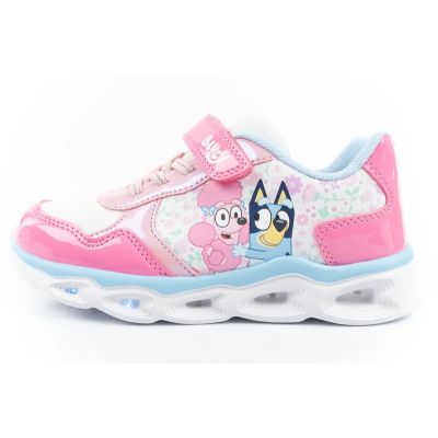 2. Leomil Bluey Kindersportschuhe, leichte Sneaker mit Klettverschluss und LED-Beleuchtung