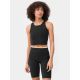 4F-Trainings-Crop-Top-T-Shirt für Damen
