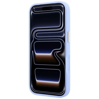 5. Guess Peony 4G MagSafe Hülle mit kleinem Logo für iPhone 18 Pro Max / 17 Pro Max – Hellblau