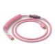 7. Glorious Gaming GLO-KB-ACC-CBL-COIL-PPNK Tastatur-/Mauskabel, Pink, 1,4 m