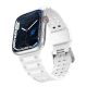 4. Strap Triple Protection für Apple Watch 38 / 40 / 41 mm Armband - weiß