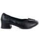 2. Bequeme schwarze Damen-Pumps mit Blockabsatz, Modell M.Daszyński SA279-1 3