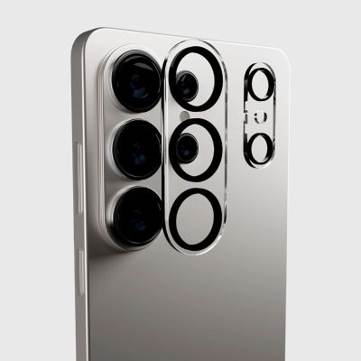3. SBS-Schutzglas für die Rückkamera des Samsung Galaxy S26 Ultra – mit schwarzem Rahmen