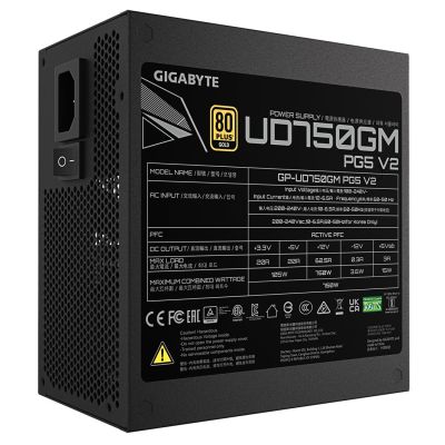 7. Gigabyte UD750GM 750W PG5 V2 Netzteil