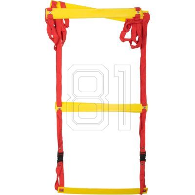Yakimasport 100139 Koordinationsleiter, 4 m, mit Schloss