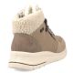 10. Beige Damen-Lederboots, wasserdicht – Rieker L7701-24