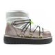 13. D.Franklin Damen Schneestiefel Winter Modische Isolierte Stiefeletten Silber