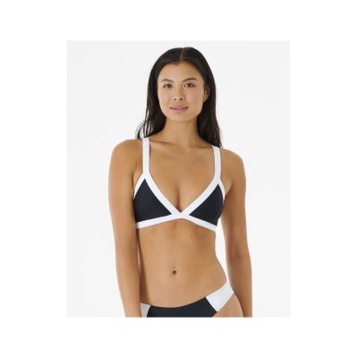Bikini-Oberteil RIP CURL Mirage Colour Block Tri, schwarz
