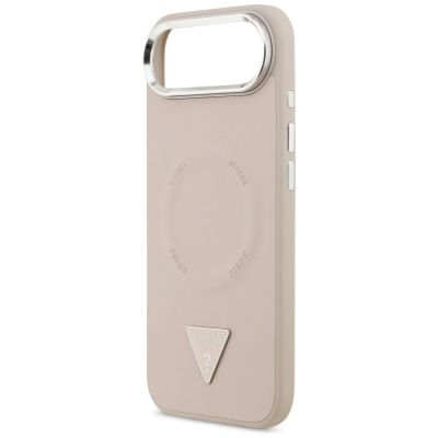 6. Guess Triangle Logo MagSafe Hülle für iPhone Air - Pink