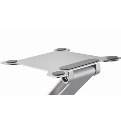 11. GEMBIRD Faltbarer Notizbuchständer 15,6" Silber