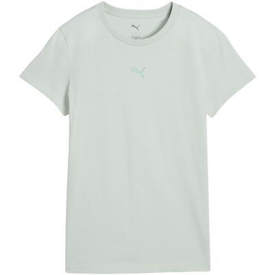 Puma Ess Centered Cat Logo Tee Damen T-Shirt Mint 692916 29