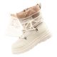 Lee Cooper Damen Winter-Wanderschuhe, isoliert, Beige und Creme