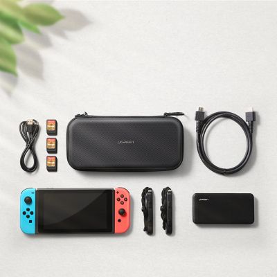 7. Ugreen Case Box für Nintendo Switch und Zubehör 26 cm x 12 cm x 4 cm schwarz (LP174 50974)