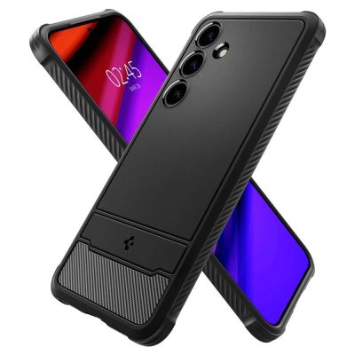 7. Spigen Rugged Armor Hülle für Samsung Galaxy S24 – mattschwarz