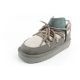 3. D.Franklin Damen Winter Schneestiefel Modische isolierte Stiefeletten Grau