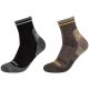 Skechers 2PPK Herren Trail Wool Quarter Socken SK42052-8997 Grau 39-42