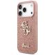 2. Guess Fixed Glitter Big 4G Case für iPhone 17 Pro - Rosa
