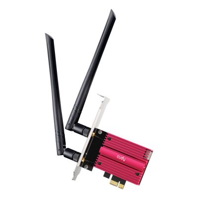 10. CUDY WE3000S AX5400 Wi-Fi 6 + BT 5.2 Netzwerkkarte, Intel AX210 PCIe Kühlkörper