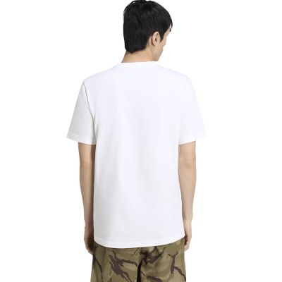 2. Adidas Camo Drei-Streifen-Logo-Grafik-T-Shirt KT1687