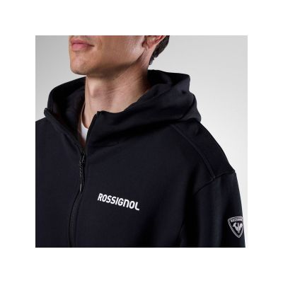 4. ROSSIGNOL M Logo Fzh Herren-Sweatshirt Schwarz