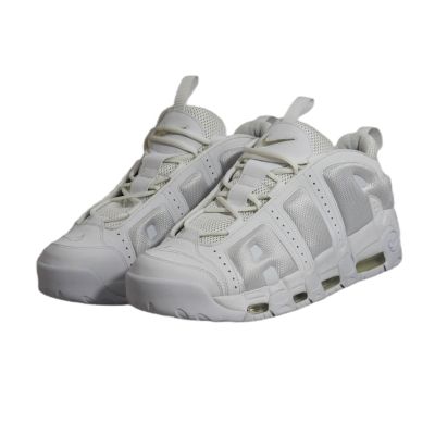 4. Nike Air More Uptempo Low Triple White Herren-Sportschuhe - FZ3055-100