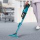 3. Makita DCL286FRF Akku-Stielstaubsauger/Elektrobürste 2-in-1, beutellos, 0,25 l, 100 W, Schwarz/Blau, 3 Ah