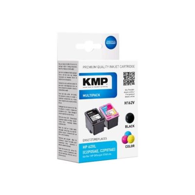 2. KMP 1741.4005 Tintenpatrone, 2 Stück, Ersatzfarben: Schwarz, Cyan, Magenta, Gelb