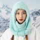 3. Qunature Arctic Velvet Ski-Sturmhaube Größe M – Minze
