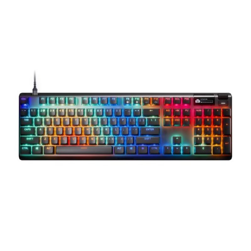2. SteelSeries Apex Pro Gen 3 Kabelgebundene US-Layout-Gaming-Tastatur SteelSeries USB-C Schwarz