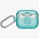 2. Uniq Glase Pro Schutzhülle für AirPods Pro 3 mit Schloss – Transparentblau