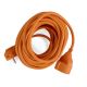 Entac ESECG1.5-10-O Splitter 10 m 1 x Netzwerkdose Innenbereich Orange