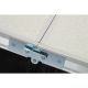 25. Klappbarer Campingtisch 120 x 47 x 70/62/54 cm mit Kleiderschrank 33 x 30 x 36 cm
