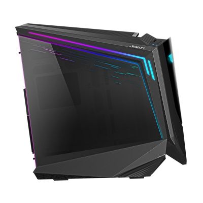 5. Gigabyte AORUS C700 GLASS ATX FullTower Gehäuse Schwarz mit Sichtfenster ohne Netzteil