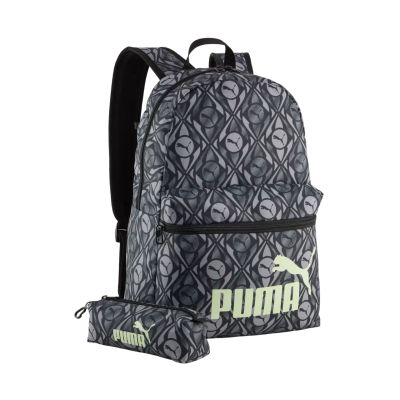 2. Puma Phase AOP Rucksack Grau-Schwarz 91733 04