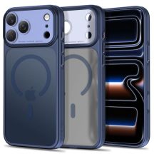 Tech-Protect MagPrime MagSafe CC Hülle für iPhone 18 Pro / 17 Pro – Matt Marineblau