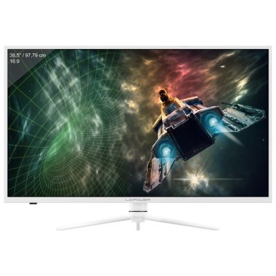 2. LC-Power LC-M39-QHD-165-C Computermonitor, 97,8 cm (38,5 Zoll), 2560 x 1440 Pixel, Quad HD LED, Weiß