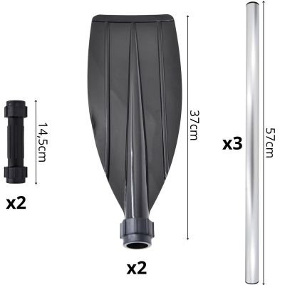 26. XQMAX MULTIFUNKTIONALES ALUMINIUM-PADDLE-SUP-KAJAK