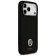 4. Guess Silikon-Logo Strass 4G MagSafe Hülle für iPhone 17 Pro Max - Schwarz
