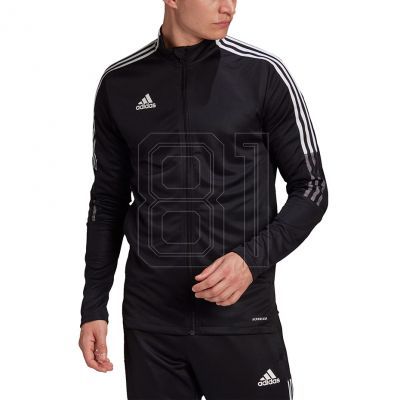 3. adidas Tiro 21 Track-Sweatshirt schwarz M GM7319