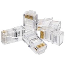 ALANTEC RJ45 UTP-Stecker Kat. 5e (massiv + litzenförmig) (100er-Packung)