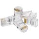 ALANTEC RJ45 UTP-Stecker Kat. 5e (massiv + litzenförmig) (100er-Packung)