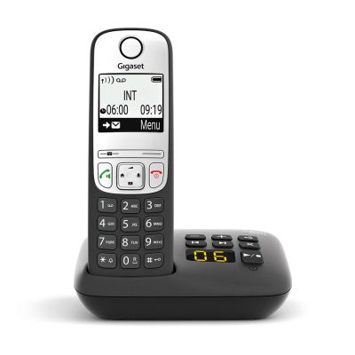 Gigaset A690A Analog/DECT-Telefon Schwarz