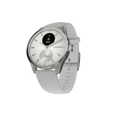 5. Withings Scanwatch 2 mit EKG, Herzfrequenz, SPO2, Aktivitäts- und Schlaf-Tracking (42 mm, weiß)