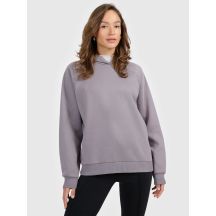 Damen-Sweatshirt mit Kapuze, offen, 4F 4FRAW25TSWSF2775-25S