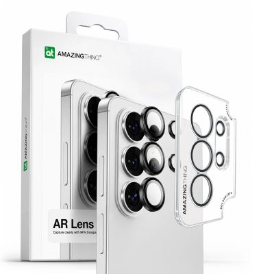 4. AmazingThing Radix AR-Linsenglas für Samsung S26 Ultra Kameraobjektiv - Schwarz