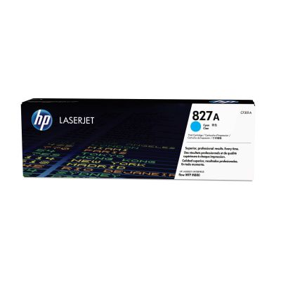 39. Original HP 827A Cyan LaserJet Tonerkartusche