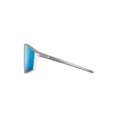 5. Julbo Edge Brillen – Glänzendes Silber/Weiß | Spectron 3Cf